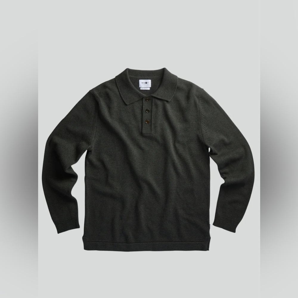 NN07 Vito LS Polo Dark Army - Size L -  brand new